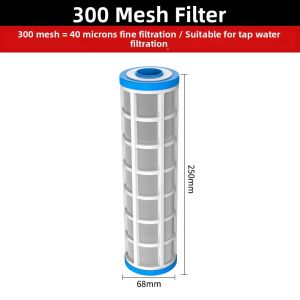 Pre-Flush Backwashing Sediment Filter