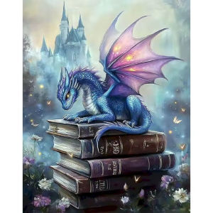 Kayou | Dragon Painting By Numbers Frameless Paint with Numbers Animal Canvas for Painting Kits on Canvas Diy Gift for House Decor