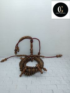 Tasbih tijani kayu Kelor Jawa benang rajut A192