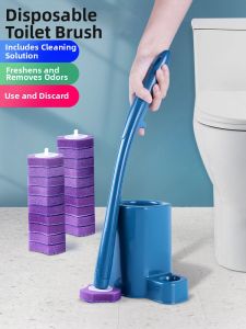DOLANX | Disposable Soluble All-angle Toilet Cleaning Brush