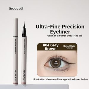 Goodgudi | Ultra-fine Beginner-proof Waterproof Sweatproof Long-lasting Smudge-proof Eyeliner Pen