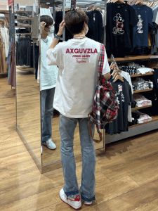 New 2024 Mens Loose Fit Cotton T-Shirt Short Sleeve Casual Style Street Fashion Brand Heavy Shoulder Top for Summer