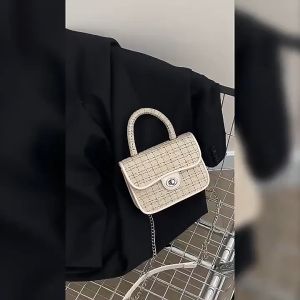 Tas Wanita Motif Tas Selempang Tali Rantai Tas Tenteng Cewek Klasik Tas Kondangan Wanita Model Paling Viral