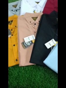 Kemeja Lengan Pendek Pria Dewasa Polos Top Men 2025 Bahan Adem Nyaman Dipakai Harian