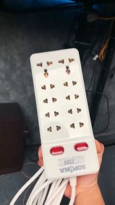 Ổ cắm điện Sopoka 10Y Ổ điện đa năng 10 lỗ cắm ổ cắm thông minh lõi sứ chống cháy chống vỡ bảo hành 2 năm 1 đổi 1