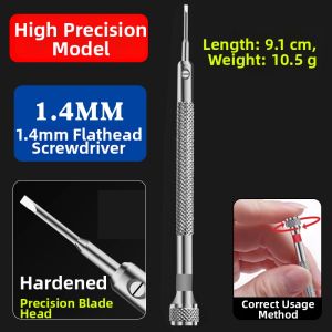 Multi-Specification Watch Repair Tools 0.6-2.0 Flat Head Cross Head Screwdrivers 13 Sizes Hardware Manual Tools Screwdrivers