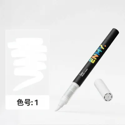 ENMI | Non-Bleed Stackable Washable Single Color Refill Felt Tip Acrylic Marker