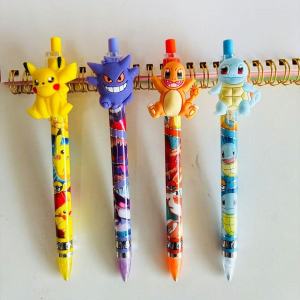 Bandai | Bút Chì Tự Động Pokemon Hoạt Hình Dễ Thương Phụ Kiện Anime Cao Cấp Quà Tặng Nhỏ Cho Mọi Lứa Tuổi