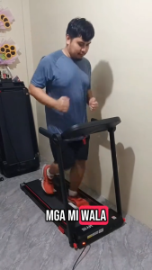 M10 ลู่วิ่งไฟฟ้า 4.5HP1-10km/hสามารถเชื่อม Bluetooth และตรวจวรวหหัวใจจอแสดงผล LED ขนาดใหญ่สามารถปรับระดับความชันไ ด้สำหรับใช้ในบ้าน และสามารถพับเก็บได้