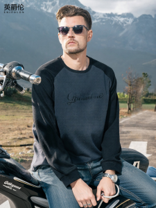 Enjeolon | Heavy Brushed Fleece Raglan Sleeve Long Sleeve T-Shirt 300G
