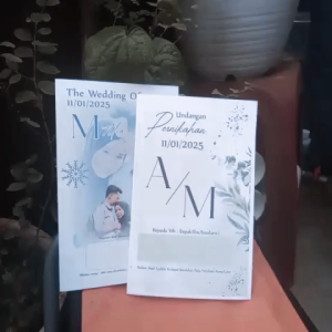 50 PCS Undangan Pernikahan Lipat Besar 26x21cm Undangan Nikah || Undangan Nikahan | Undangan Walimah / Syukuran / Undangan Aqiqah / Rasulan / Gusaran / Naik Haji / Walimatul Hamli Undangan Kehamilan Undangan Termurah