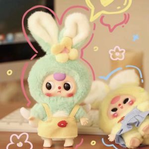 ตุ๊กตา Baby Three Rabbit Macaron น้องกระต่าย ลุ้นชุด แต่งตัวน่ารัก แบบจุ่ม/แบบยกBOX พร้อมส่งในไทย