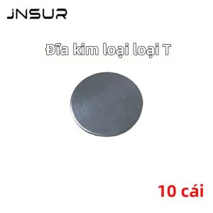 JNSUR 5 Bộ Tấm Đế Loại T Artex Đầy Màu Sắc Với Các Đĩa Kim Loại Giữ Cố Định - Gói Phụ Kiện Máy Khớp Nối Nha Khoa
