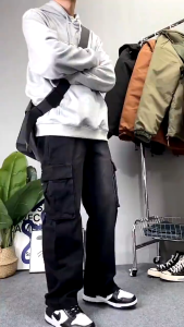 CELANA CARGO PANJANG PRIA BAHAN TEBAL NYAMAN DI PAKAI BIG SIZE JUMBO KARGO PANJANG LAKI LAKI