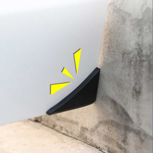 Toyota Car Door Edge Guard Strip GR GAZOO Racing Anti-collision Angle TRD Rearview Mirror Scratch Prevention Protector Anti-collision Corner Bumper Protective Strip Decoration For Yaris Supra 86 RAV4 Vitz Camry Reiz Crown Corolla