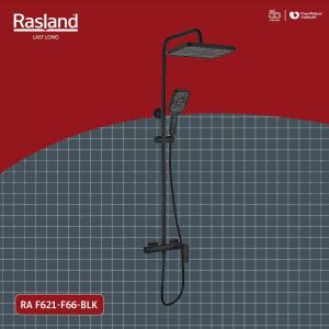 ชุดเรนชาวเวอร์ ก๊อกผสมน้ำร้อน-เย็น รุ่น OVO วัสดุทองเหลือง ทนทานไม่เป็นสนิม ฝักบัวก้านเเข็ง 1 ระบบ และฝักบัวมือกดปรับน้ำ 3 ระดับ ดีไซน์สวยงาม ท่อลอยปรับระดับขึ้น-ลง มาพร้อมก็อกผสมน้ำร้อนน้ำเย็น+สายฝักบัวสแตนเลส 150 ซม. รับประกันไส้วาลว์ไม่รั่วซึม 10 ปี