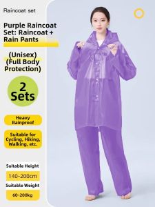 RAINCATO | Outdoor Hiking Rain Suit Portable and Thick