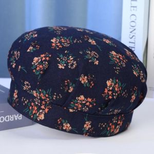 Grandma Breathable Hat Spring & Fall Windproof Women Thin Mom Style Hat Middle-Aged and Elderly Peoples Hats Female Mother-in-Law Thin Cap