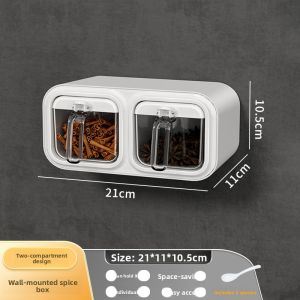 MEIZHUFU | Multicompartment Condiment Storage Organizer