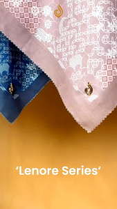 𝐃𝐀𝐅𝐀𝐍𝐘𝐀 - Lenore Series Jilbab Motif Ethnic Kerudung Segi Empat Hijab Scarf bahan Voal Laser Cut