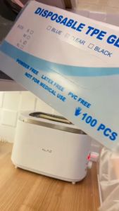 Sarung Tangan TPE Food Grade Eco Friendly Isi 100 Pcs