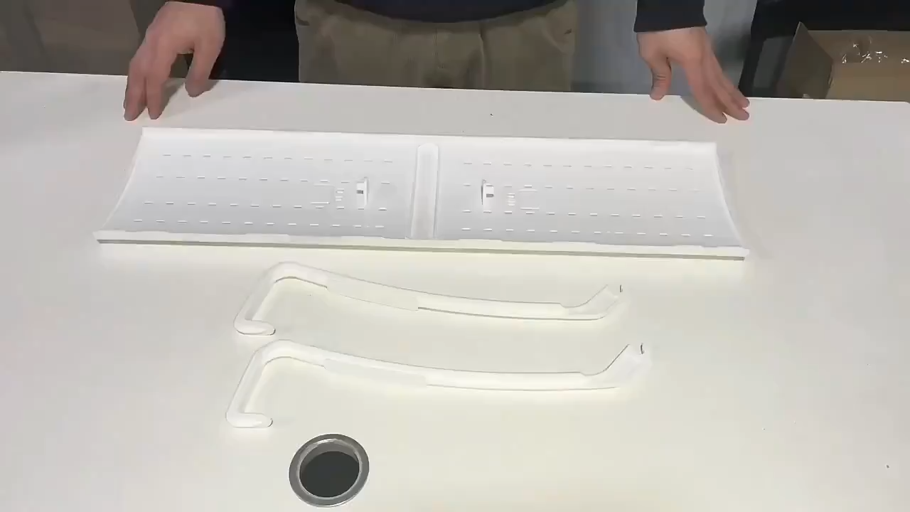 Adjustable No Punching Air Conditioner Cover Windshield Air Conditioning Baffle Deflector Baffle Shield Wind Deflactor