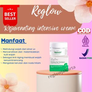 reglow intensive whitening night cream original bpom dr shindy cream malam perawatan wajah glowing skin treatment mencerahkan & melembabkan wajah anti kusam flek hitam