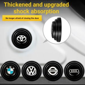 10PCS Car Door Anti-shock Pad Hood Trunk Anti-collision Silicone Adhesive Sticker Pads Auto Anti-Noise Buffer Gasket Gaskets