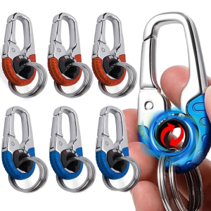 Connect Buckle Keychain: Stylish & Durable Stainless Steel Key Holder