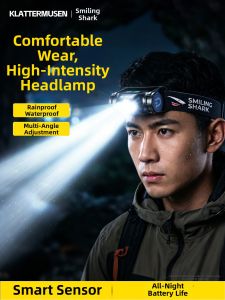 SMILING SHARK | High Light Headlamp Long Duration