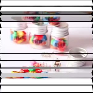 อะไหล่ติดเล็บ m&m ตกแต่งเล็บ 1 ชุด 10 ชิ้นคละสี พร้อมส่งในไทย