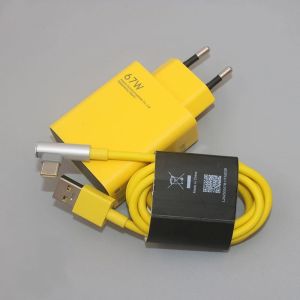 Xiaomi 67W Fast Charger Turbo Charge Adapter 6A Elbow Type-C Cable For Mi 12Ultra Redmi Note11Pro K50