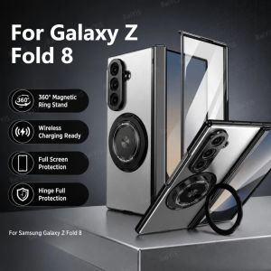 For Magsafe Magnetic 360°Full Screen Protection Case For Samsung Galaxy Z Fold 8 Ultra 7 6 5 4 3 5G Ring Holder Cover For Fold8