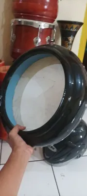 Rebana bas tangan polos hadroh ukuran 40cm
