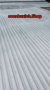 Sơn Chống Nóng Shield Kote 5kg Công Nghệ ThaiLand Giảm Nhiệt  Chống Hấp Thụ Nhiệt Bức Xạ Của Mặt Trời Dùng Cho Mái Tôn Sân Thượng Tường Nhà Nhà Xưởng Cam Kết Giảm Nhiệt Hiệu Quả 10 -30%