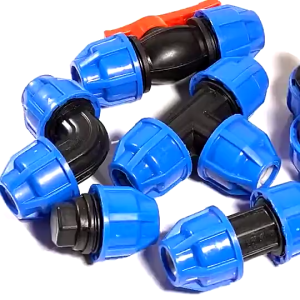 PER PCS PE Compression Fittings for pe and pvc pipes 1/2" 3/4" 1" elbow tee coupling adapter plug