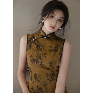 Đầm Niche Retro Trẻ Trung Phong Cách Trung Quốc