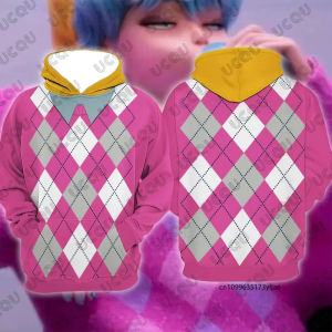 Kpop Demon Hunters Baby Saja Boys Print Cosplay Hoodies For Children Autumn Winter Long Sleeve Sweatshirt Casual Kids/Adult Tops