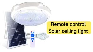 Buy 1 Take 1Solar Ceiling Light LED Outdoor Waterproof Pendant Light Indoor Decorative Light with Remote Control for Bedroom Kitchen Stairwell Living Room Garden Lighting Equipment