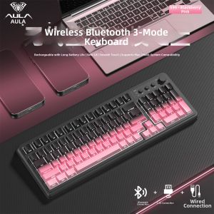 AULA | Bluetooth Game & Office Keyboard With Display Screen