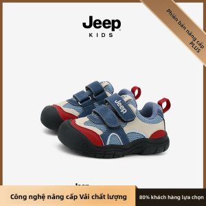 Jeep | Giày Thể Thao Mạng Dành Cho Trẻ Em Thông Hơi Nhẹ