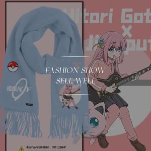 Pokémon Pikachu Anime Windproof Thermal Scarf