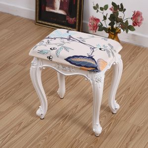 Neutral Rectangular Small Bench Cover Makeup Dressing Table Manicure Guzheng Cushion Surface Chair Cover Short Wood Stool Cover