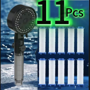11 Piece set of pressurized Shower head nozzle set for home use Shower faucet Bathroom shower Shower Heater Pressurized
