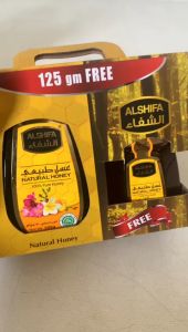 MADU ALSHIFA PAKET 500gr Free 125gr Al-shifa Arab Natural Honey Pure Asli Raw Assifa Alsyifa Asyifa