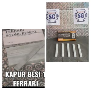 Kapur Besi Perkotak 12 pcs Merk Ferarri