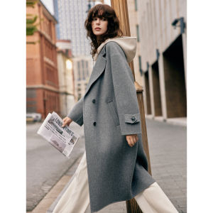 Elle | Paris Series Camel Hair Two-piece Style Coat