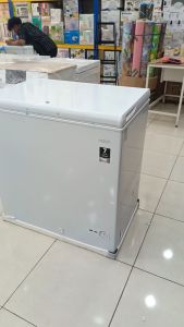 AQUA Chest Freezer 210 Liter AQF 220 HC Anti Bacterial LED Low Watt Garansi 7 TH