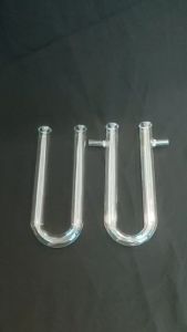 Ống thủy tinh chữ U thí nghiệm