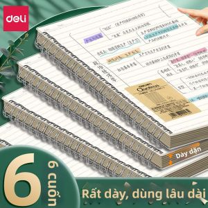 deli | Exam Note Grid Diary Writing Notebook